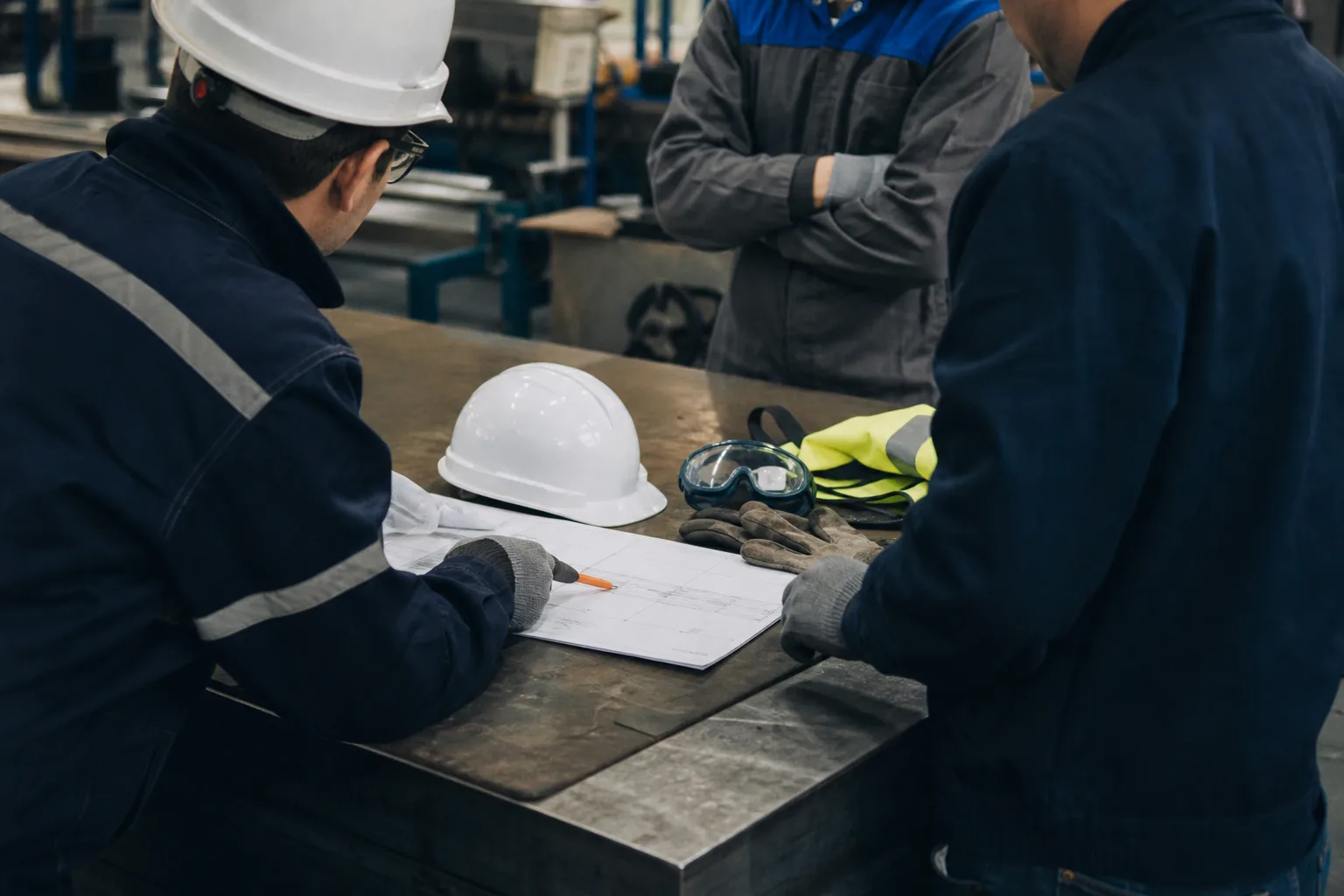 Contrôle EPI en zone de travail